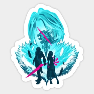 Squall of VIII Sticker